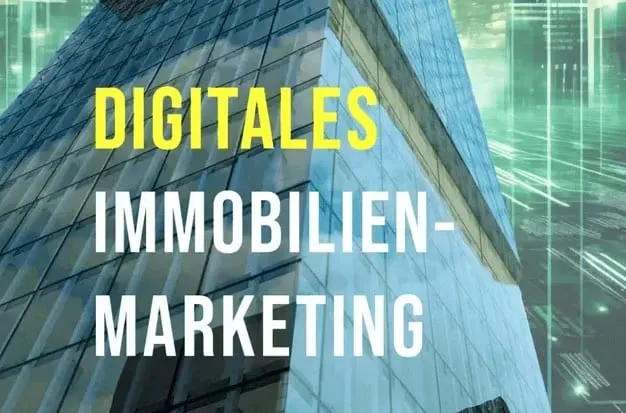 Buchcover «Digitales Immobilien-Marketing» – Beitrag von avendo zur Lead Generation